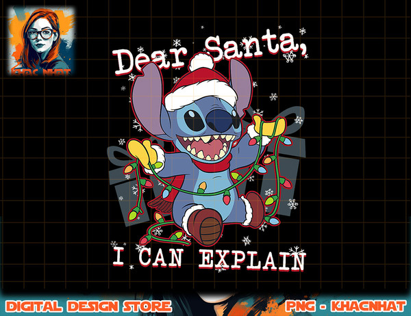 Disney Lilo & Stitch Christmas Dear Santa, I Can Explain Short Sleeve.jpg