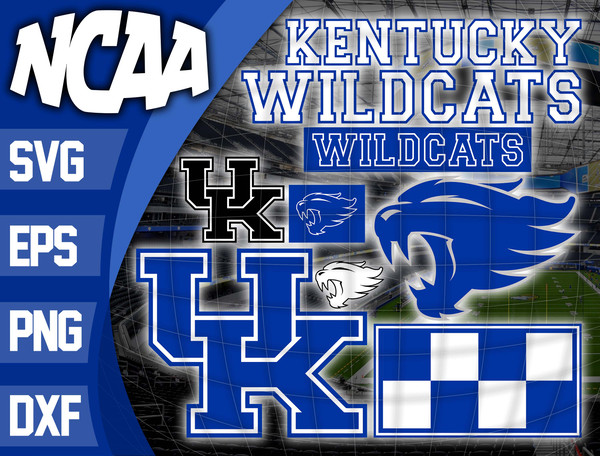 kentucky wildcats logo vector