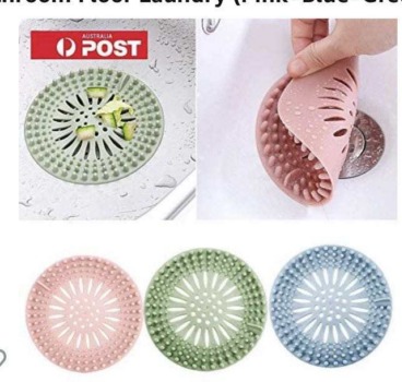 Hair Catcher Durable Silicone Hair Stopper Shower Drain Cover