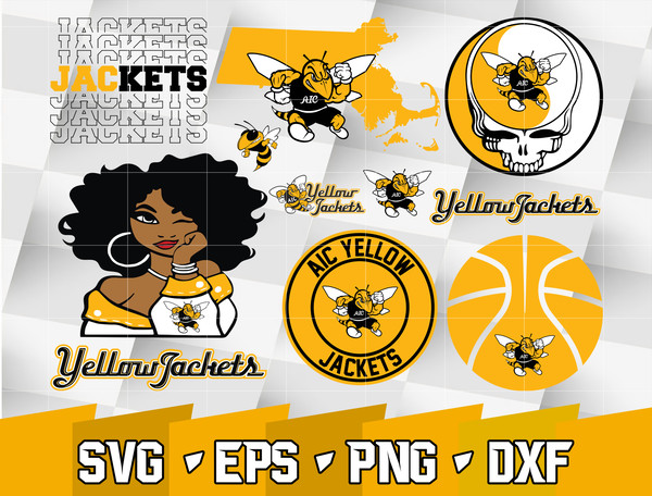 NCAA Random Vector AIC Yellow Jackets.jpg