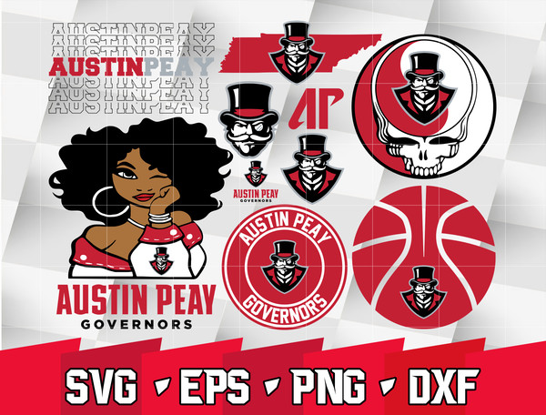 NCAA Random Vector Austin Peay Governors.jpg