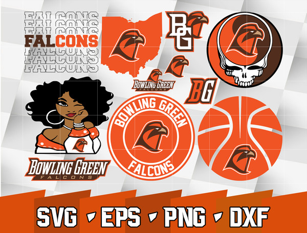 NCAA Random Vector Bowling Green Falcons.jpg