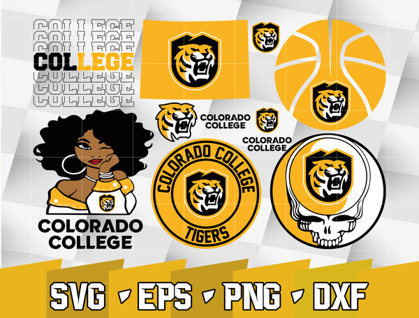 NCAA Random Vector Colorado College Tigers.jpg