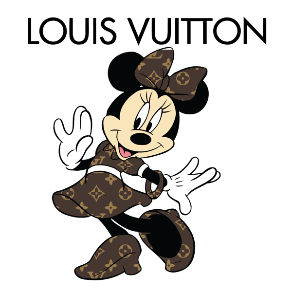 Louis Vuitton Minnie Mouse fashion Svg, Louis Vuitton brand Logo Svg, Lv  Logo Fashion Logo Svg File Cut Digital Download