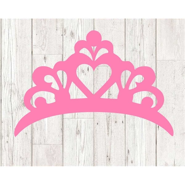 princess crown silhouette