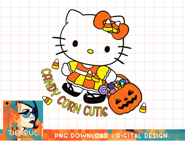 Hello Kitty Candy Corn Cutie Halloween T-Shirt copy.jpg