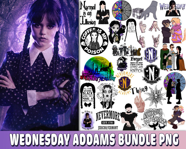 Wednesday Addams : r/AdobeIllustrator