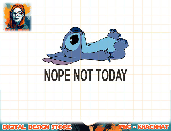 Disney Lilo & Stitch Not Today Stitch V1 - Inspire Uplift
