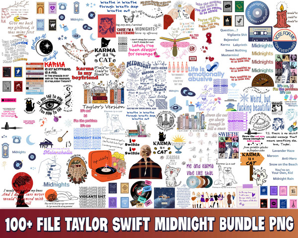 100+ file Taylor Swift Midnight bundle png.jpg