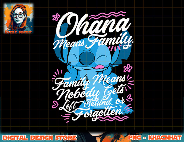 lilo and stitch ohana means family quote