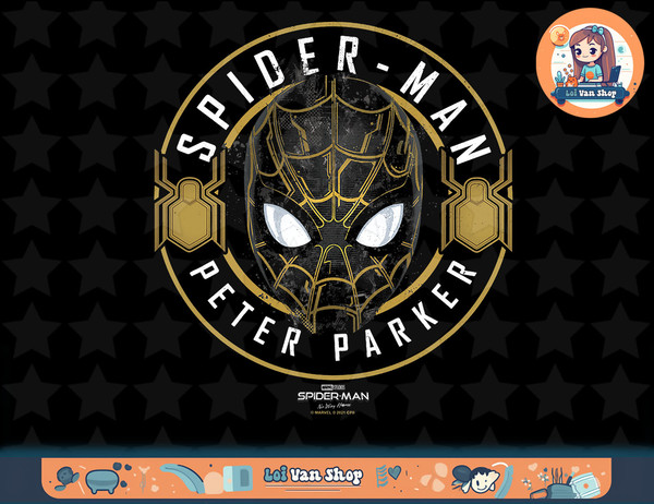 Marvel Spider-Man No Way Home Peter Parker Outline T-Shirt copy.jpg
