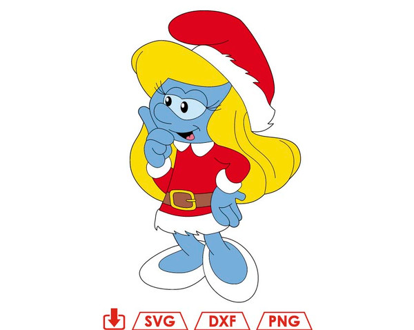 smurfette having a baby