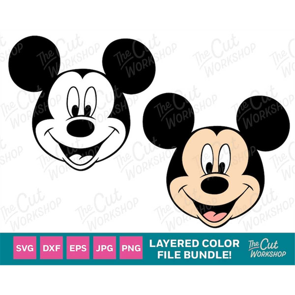 mickey mouse logo clip art