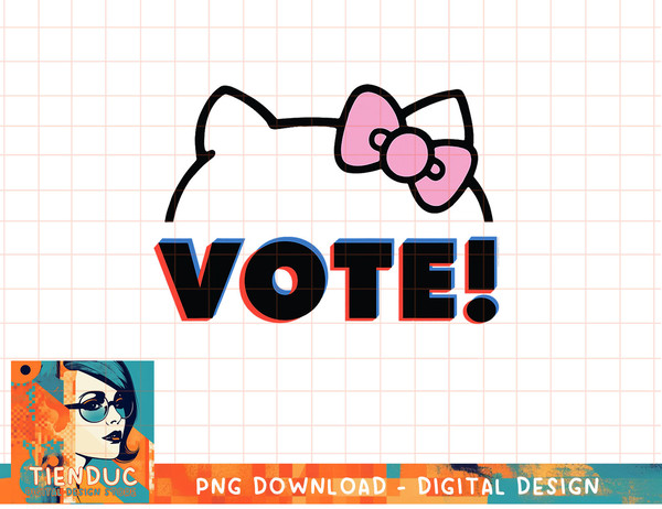 hello kitty bow outline png