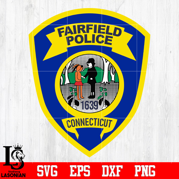 Badge Fairfax Sheriffs Office Connecticut svg eps dxf png file.jpg