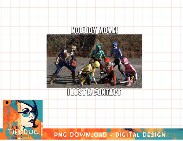 Power Rangers Nobody Move I Lost A Contact Meme T-Shirt copy.jpg