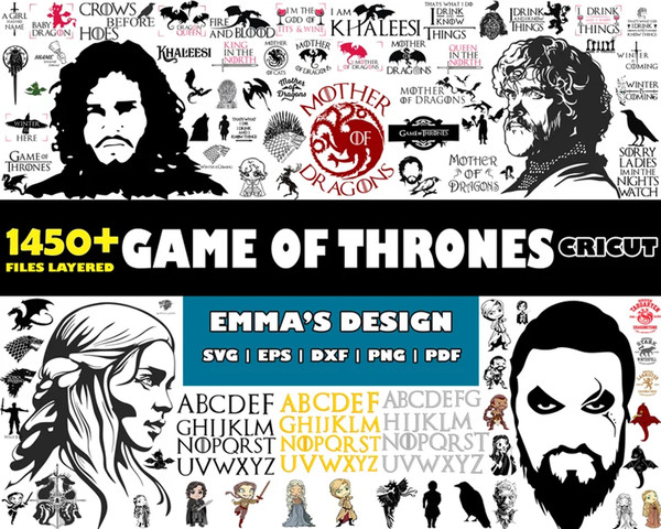 You know nothing Game Of Thrones svg - Inspire Uplift