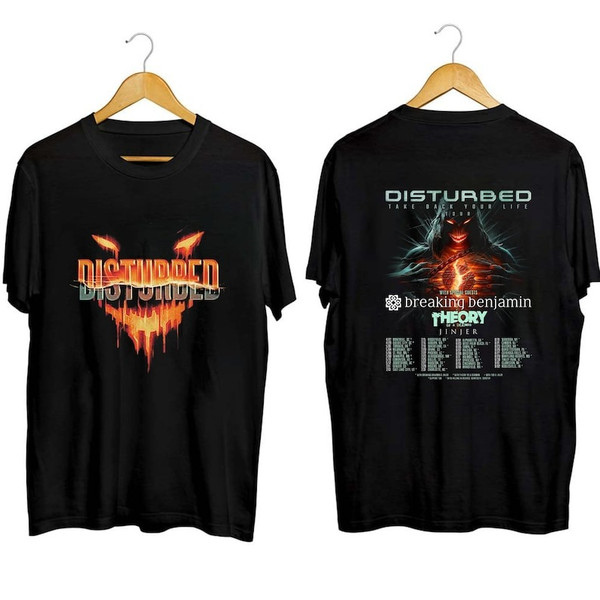 Disturbed World Tour 2023 Shirt, Disturbed Band Shirt, Take Inspire