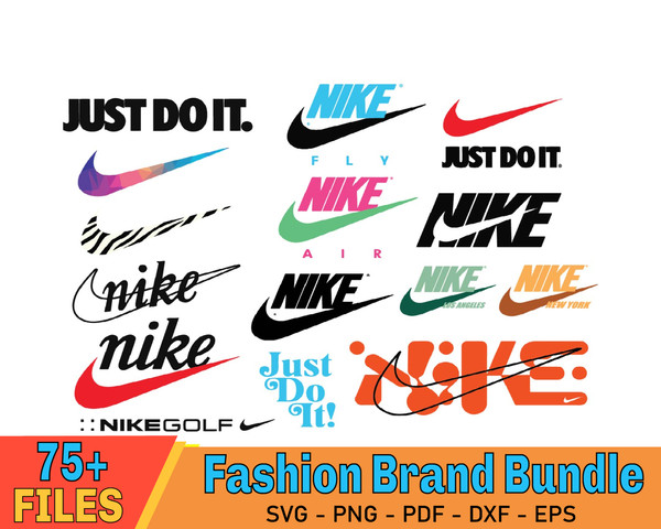 Custom Nike Logo Bundle SVG, Nike Cricut file, Cut files, Layered digital  vector file, Digital download, Decor, Decal