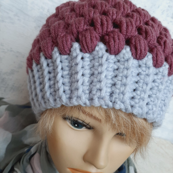 Hat cozy crochet pattern for women