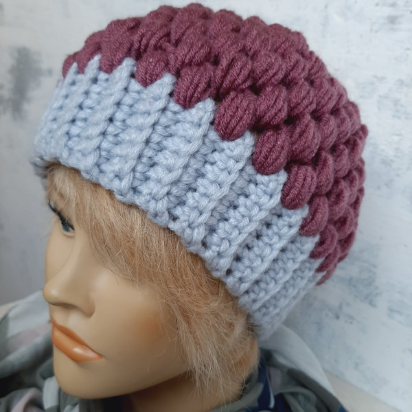 Hat cozy crochet pattern for women