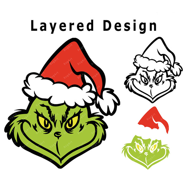 Christmas SVG (+99 Designs), PDF, PNG, Mega Christmas Bundle, Grinch SVG