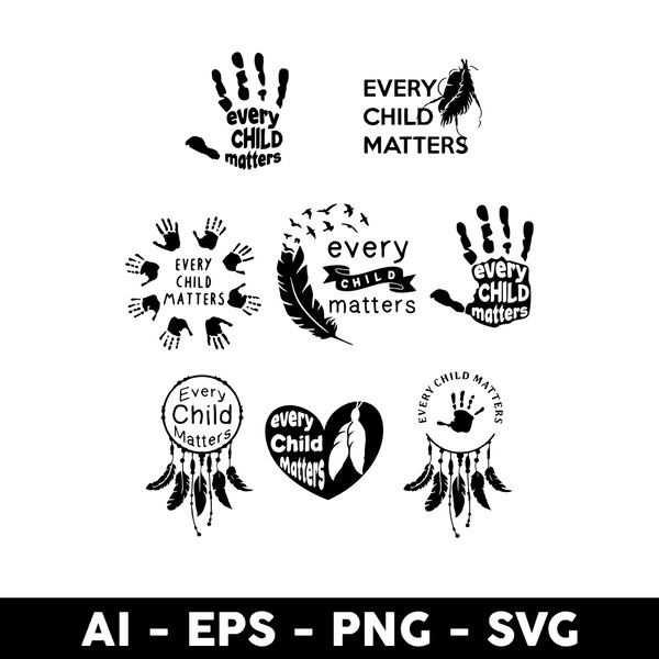 Every Child Matters Svg, Children Svg, Hand Svg, Png Dxf Eps - Inspire  Uplift