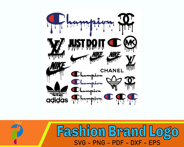 Gucci Prada Chanel Louis Vuitton Svg 