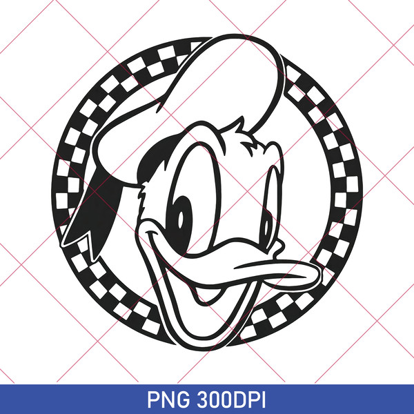 donald duck silhouette png