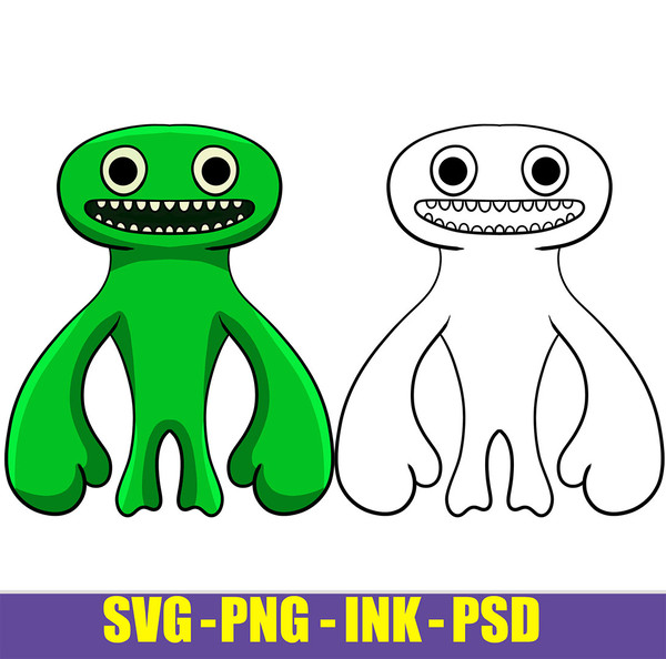 Garten of Banban Characters PNG Digital Download - Roblox-Inspired Images  for Sublimation and Crafts - Instant Access!