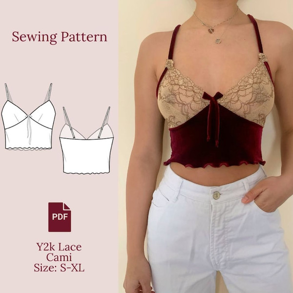 Classic Panties Pattern & Camisole Pattern