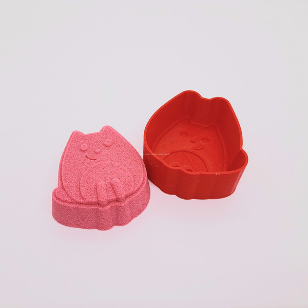 CAT BATH BOMB MOLD