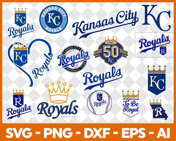 Kansas City Royals, Logo of Baseball team free image download