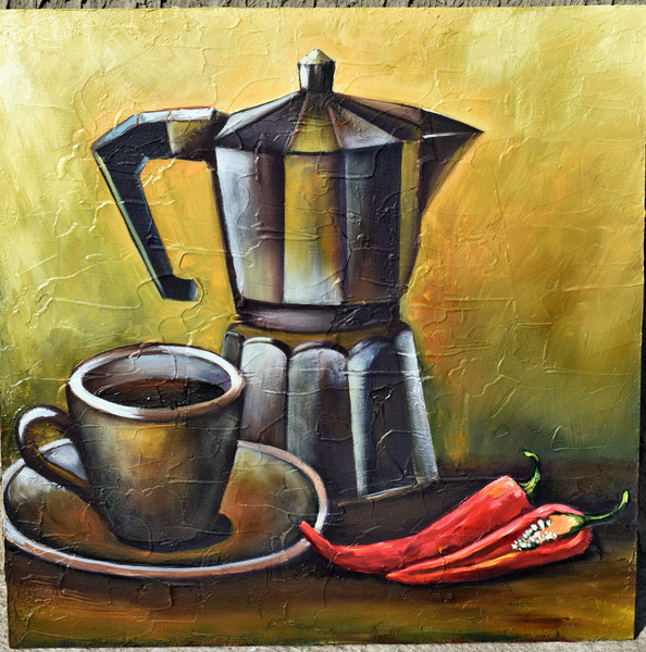 kitchen coffee paintings