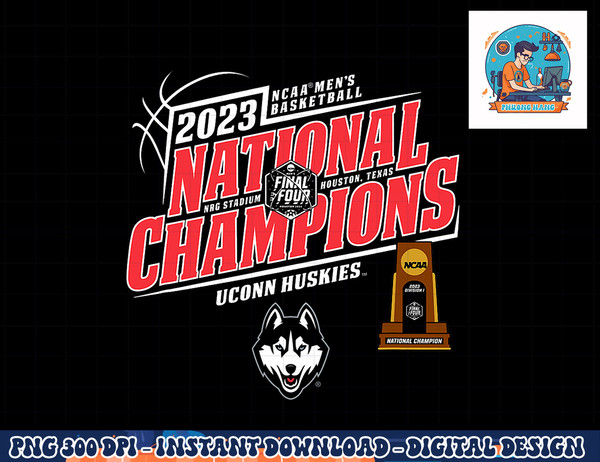 Connecticut Huskies National Champs 2023 Basketball Trophy  png, sublimation copy.jpg