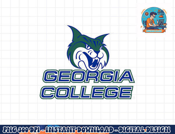 Georgia Bobcats Icon Officially Licensed  png, sublimation copy.jpg