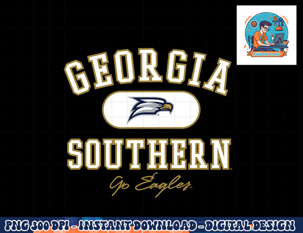 Georgia Southern Eagles Varsity Navy Officially Licensed  png, sublimation copy.jpg