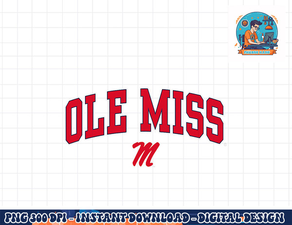 Mississippi Ole Miss Rebels Arch Over Navy  png, sublimation copy.jpg