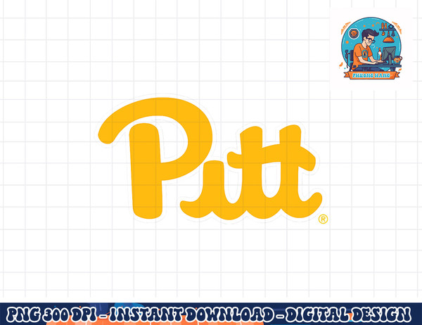 Pittsburgh Panthers Icon Royal Officially Licensed  png, sublimation copy.jpg