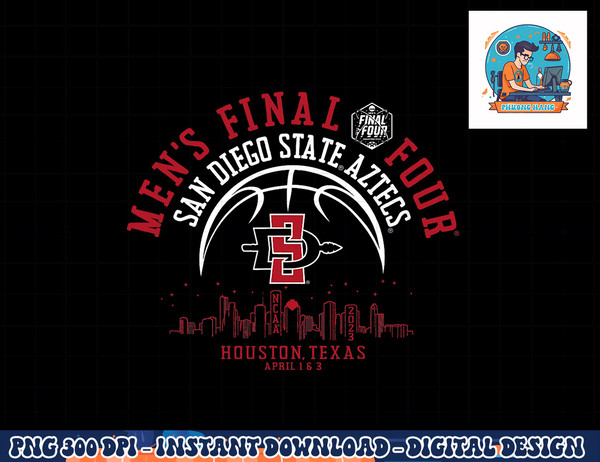 San Diego State Aztecs Final Four 2023 Basketball Hoops  png, sublimation copy.jpg
