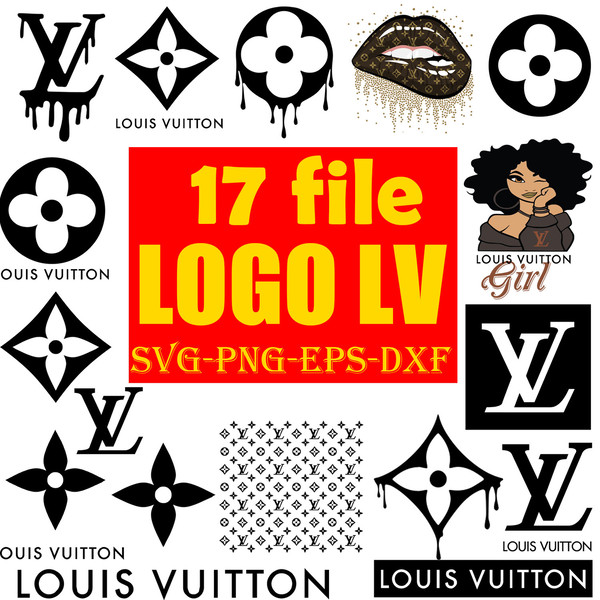 Louis Vuitton SVG Bundle, Louis Vuitton SVG, LV SVG, PNG, DXF, EPS, Cut  Files For Cricut And Silhouette