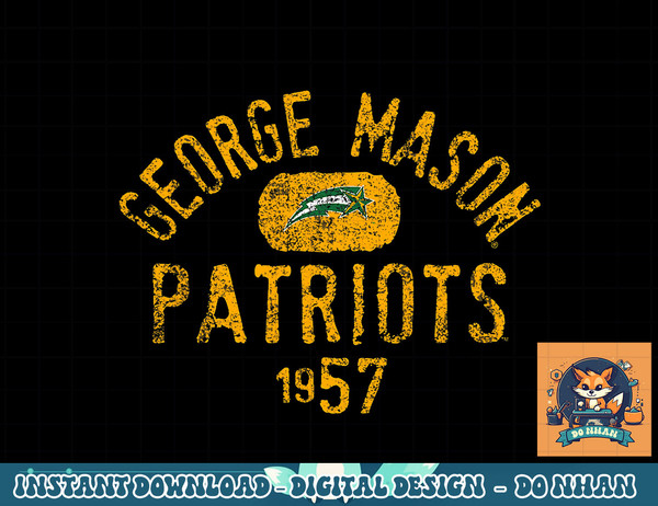 George Mason Patriots 1957 Vintage  png, sublimation.jpg