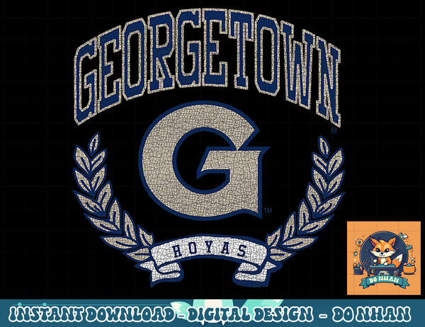 Georgetown Hoyas Victory Vintage Alternate  png, sublimation.jpg