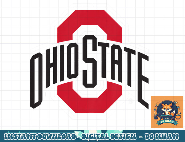 Kids Ohio State Buckeyes Icon Gray Kids  png, sublimation.jpg