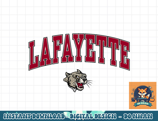 Lafayette College Leopards Arch Over Logo  png, sublimation.jpg