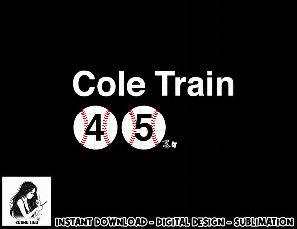 Gerrit Cole - Bronx Cole Train - New York Baseball  png, sublimation.jpg