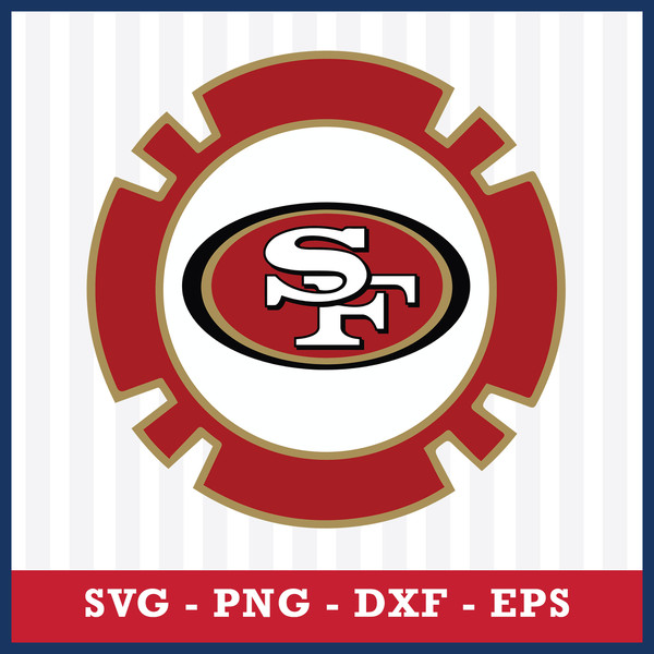 SF 49ers Svg, San Francisco 49ers Logo Svg, San Francisco 49 - Inspire  Uplift