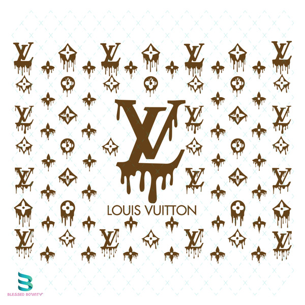 Louis Vuitton Drip Svg