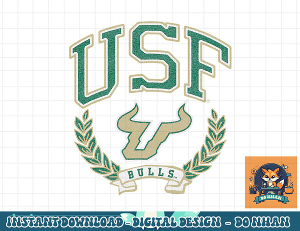 South Florida Bulls Victory Vintage Logo png, sublimation