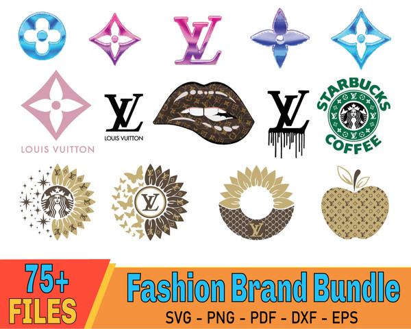 Louis Vuitton Logo SVG, Louis Vuitton SVG File, Trending SVG Cut File, Brand Logo SVG, PNG, DXF, EPS, Cut Files, Cricut